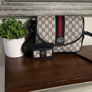 Gucci monogram crossbody